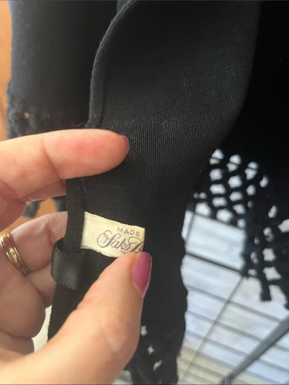Saks Fifth Avenue elegant open